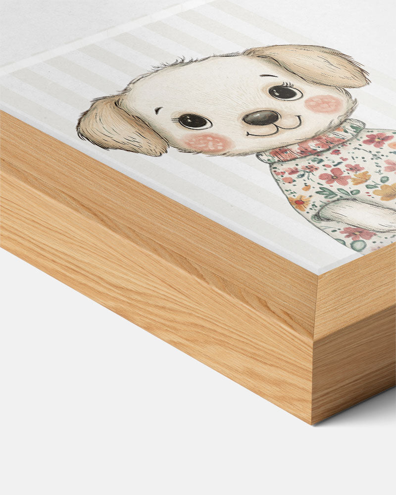 Schattige Puppy Poster-WallArtistic