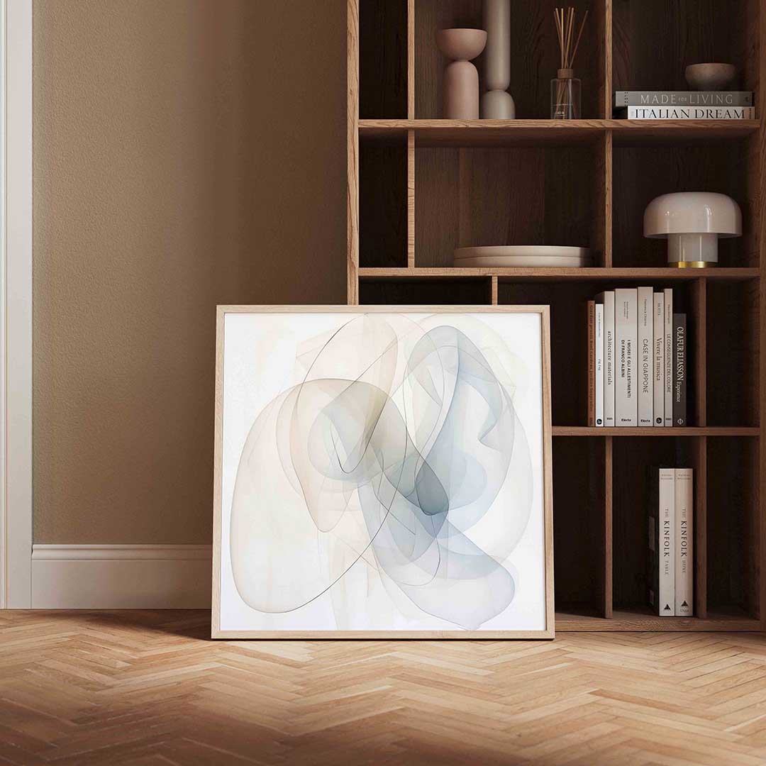 Abstracte vormen Poster