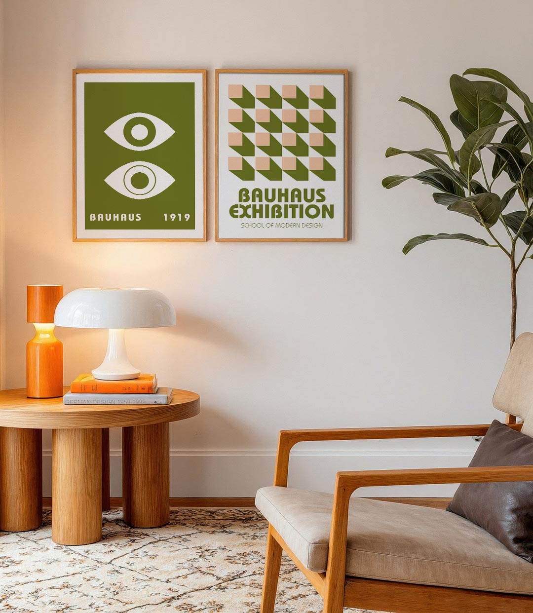 Oogvormen en kleur Posterset