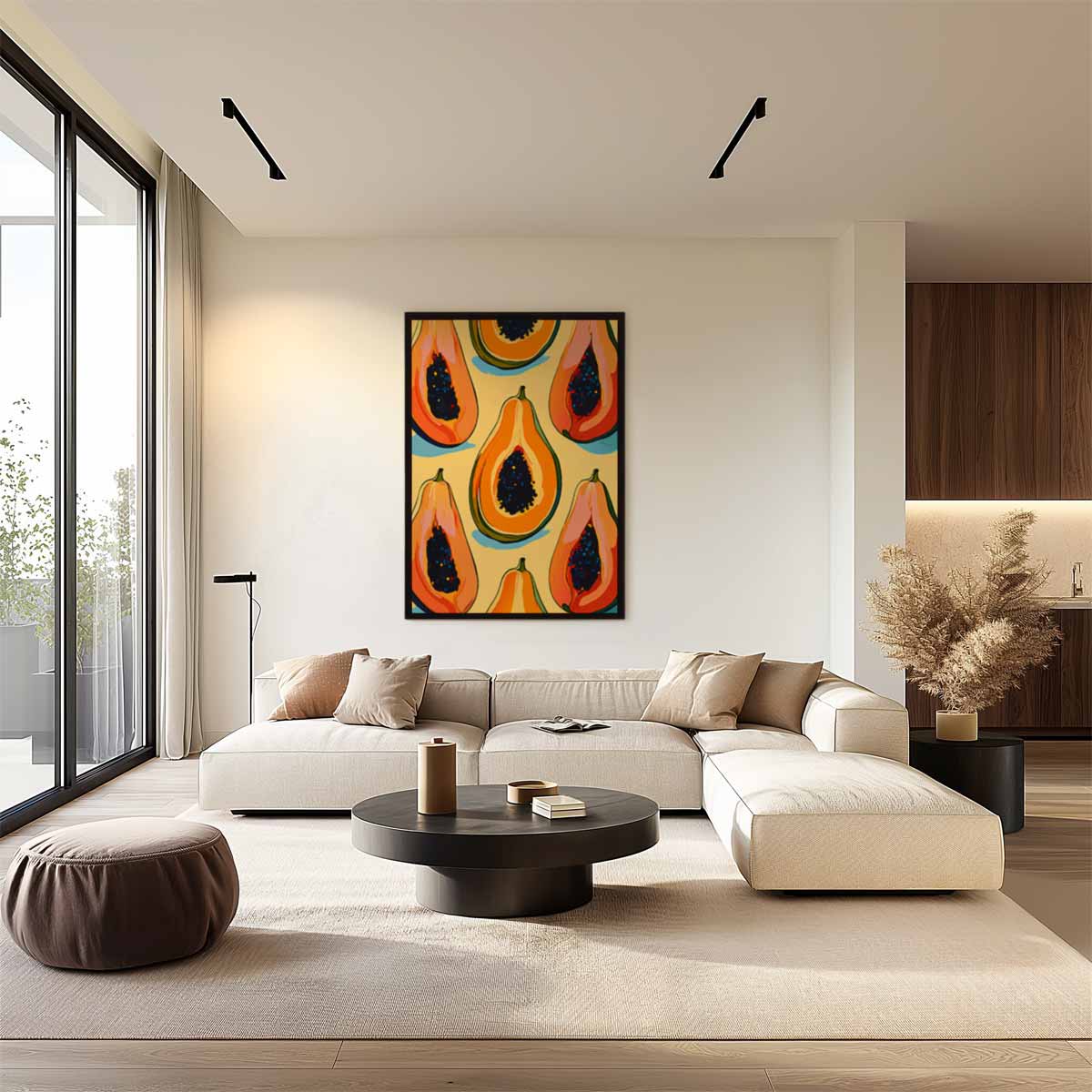 Abstract kunstwerk Kunstwerk-canvas-dibond-plexiglas-wanddecoratie-WallArtistic