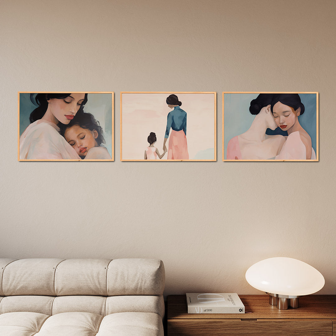 Zachte omhelzing Posterset