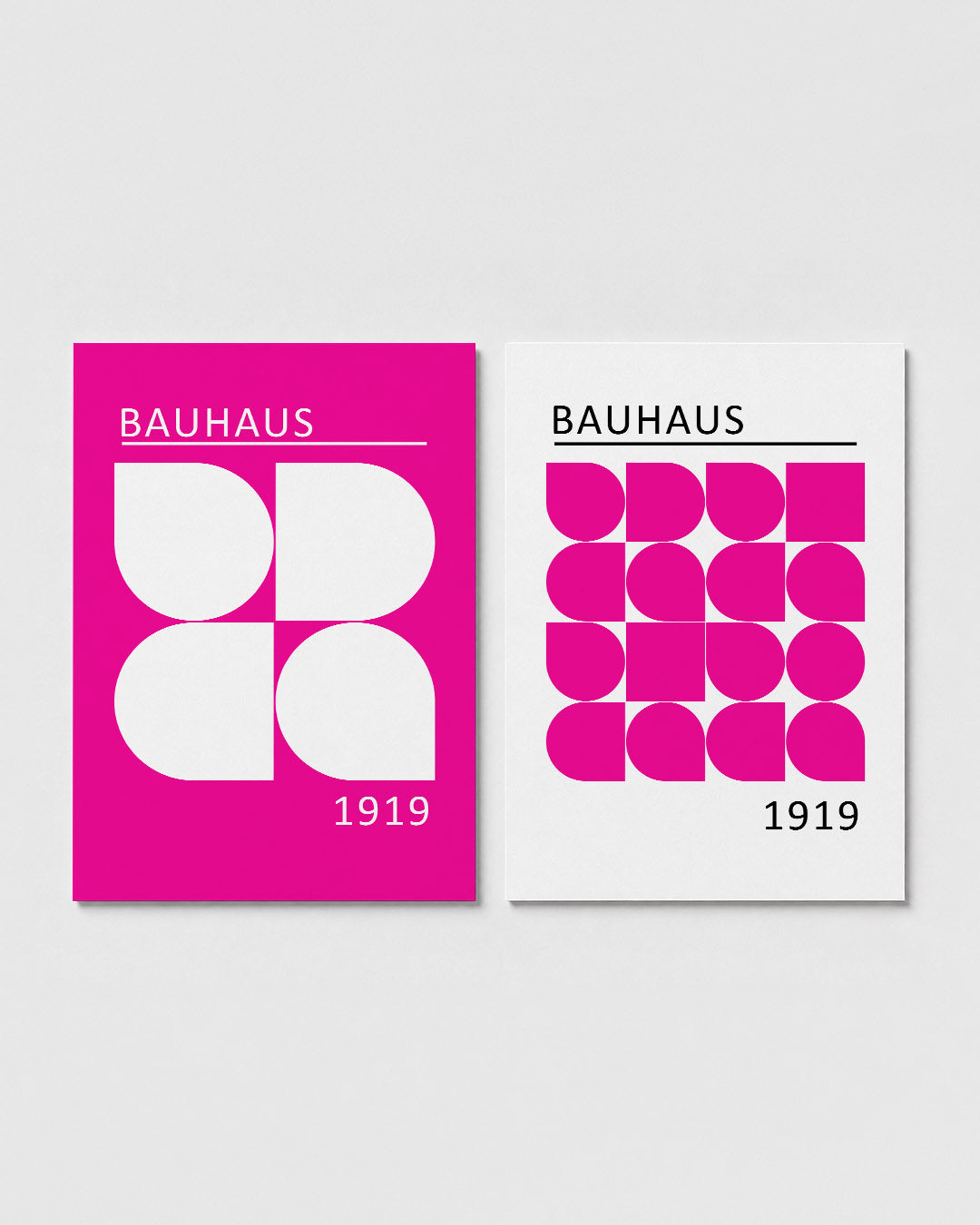 Vormen en kleurvlakken Posterset