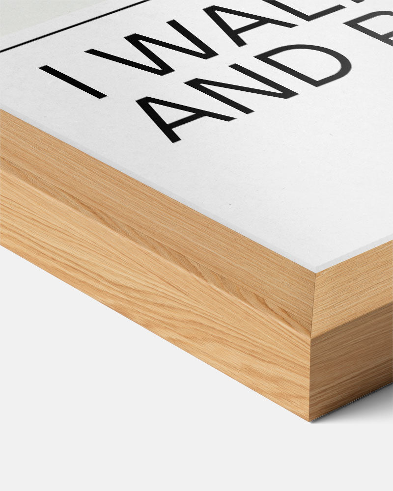 Veiligheid en Vrede Wandposter-WallArtistic