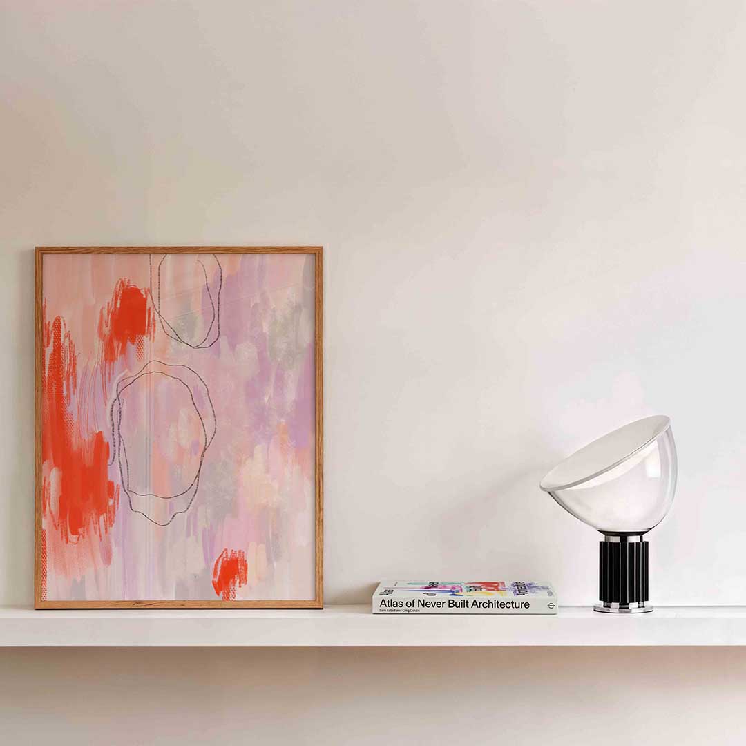 Abstracte vormen Poster