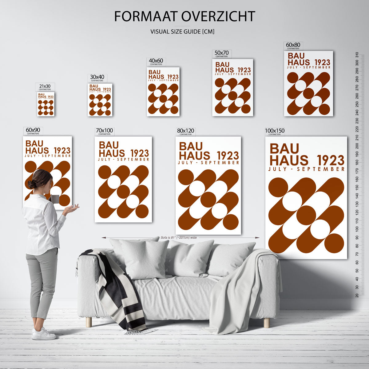 Vormen en vlakken Poster
