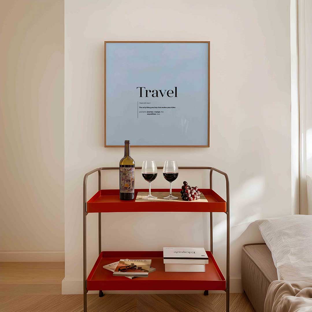 Travel definitie Poster