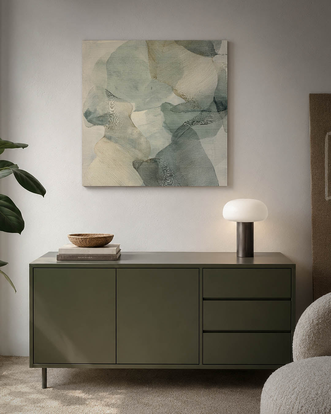 Organische vormen Kunstwerk