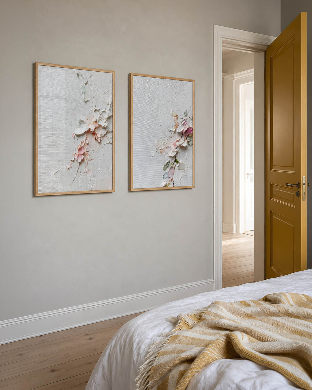Textuur en pastel Posterset
