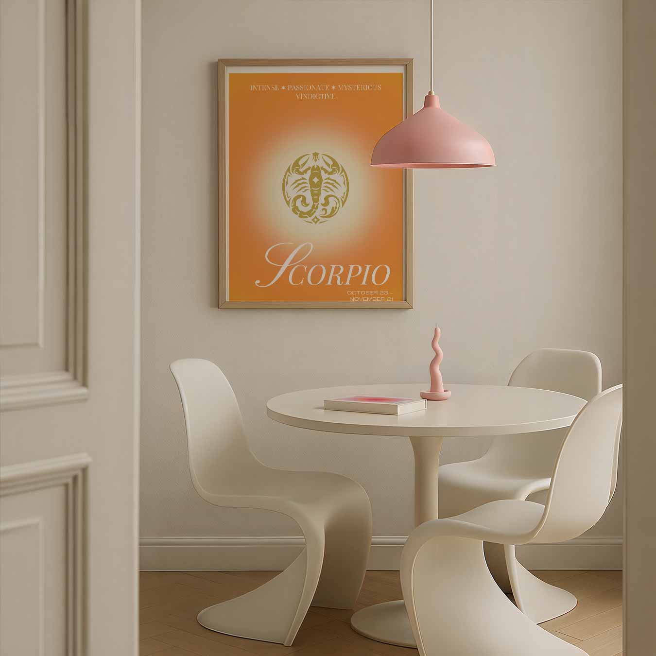 Stijlvolle Schorpioen Poster-WallArtistic