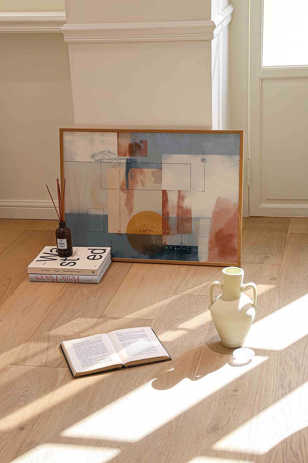 Abstracte vormen Poster