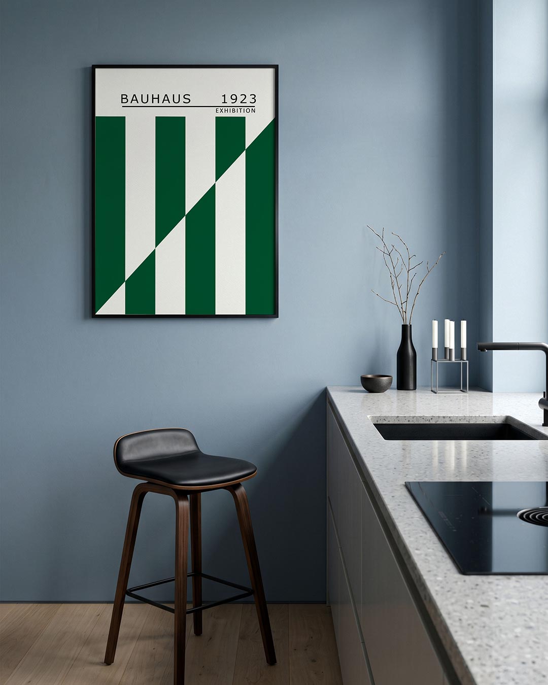 Lijnen en vlakken Poster