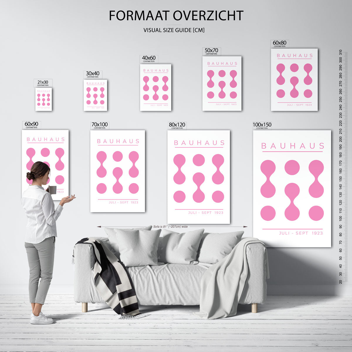 Vorm en kleur Poster