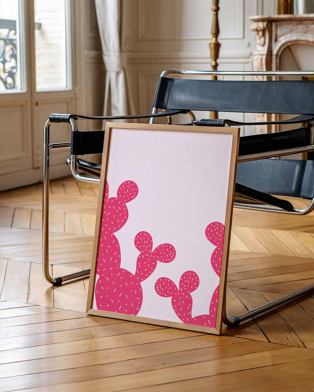 Trendy Cactus Poster-WallArtistic