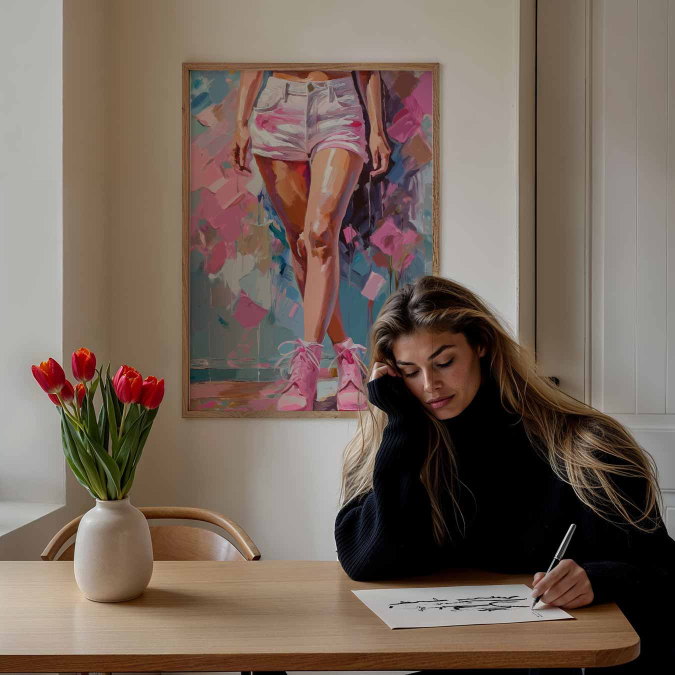 Stralende Stijlvolle Kunst Poster-WallArtistic