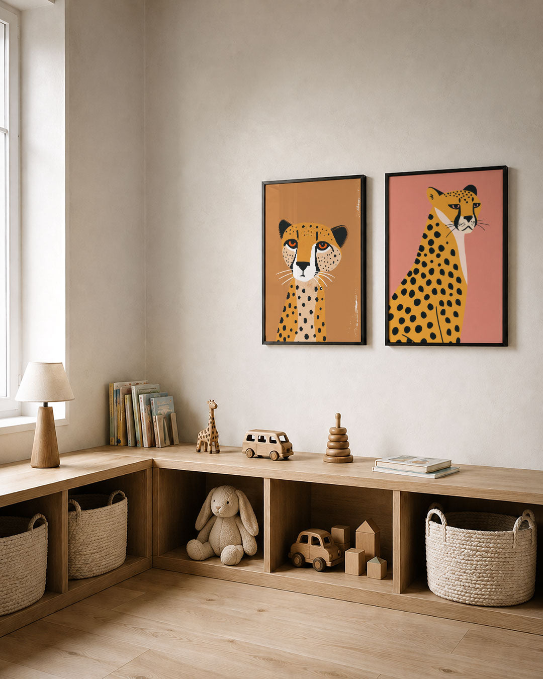Vorm en vlekken Posterset