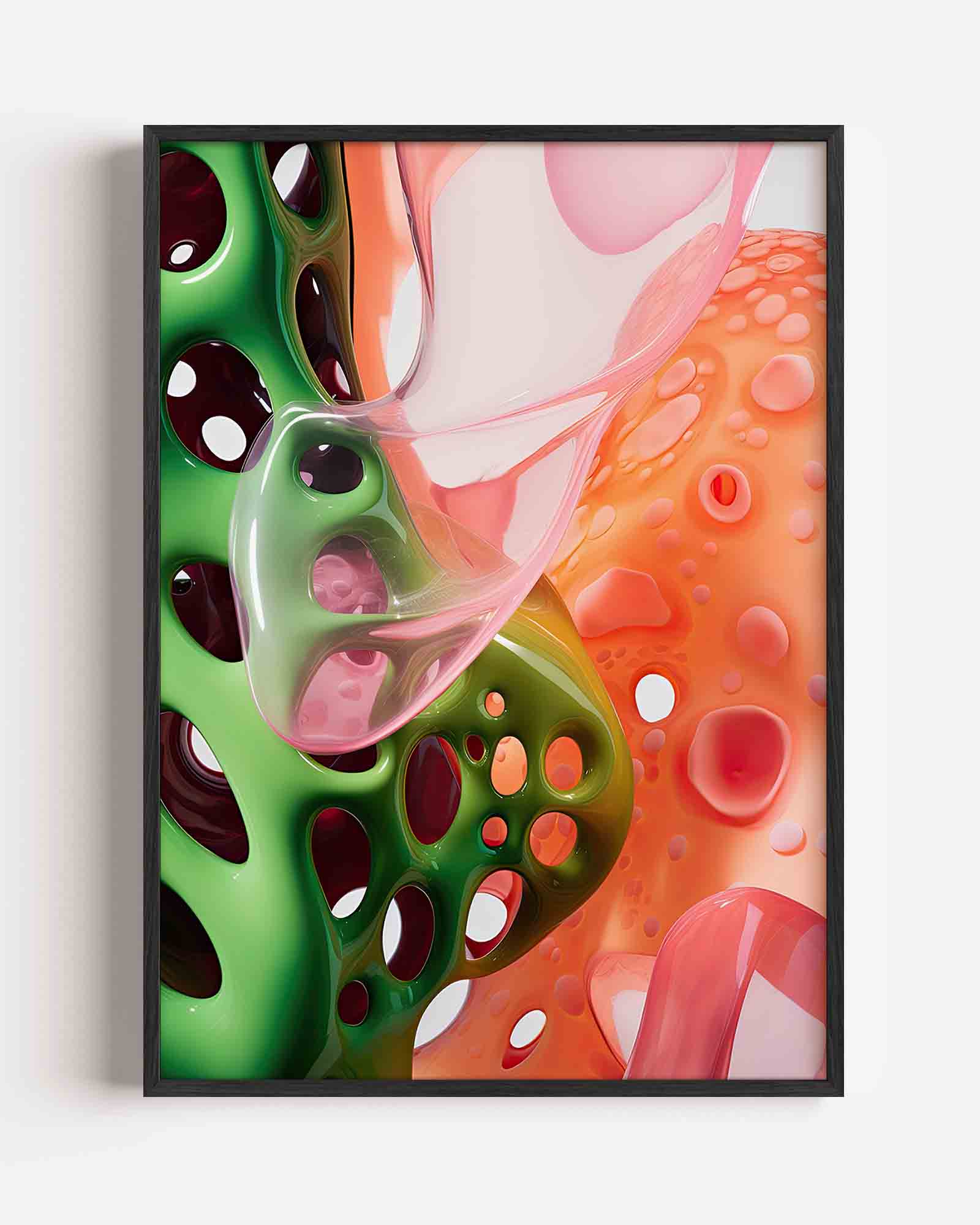 Abstracte vormen Poster