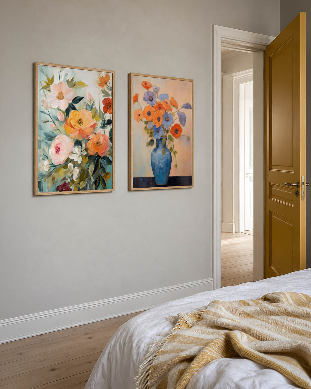 Bloemenpracht en kleur Posterset