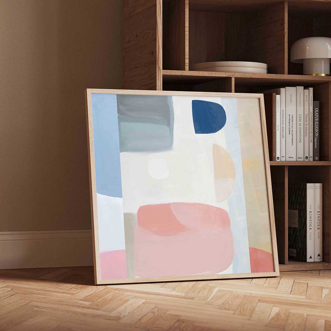 Abstracte vormen Poster