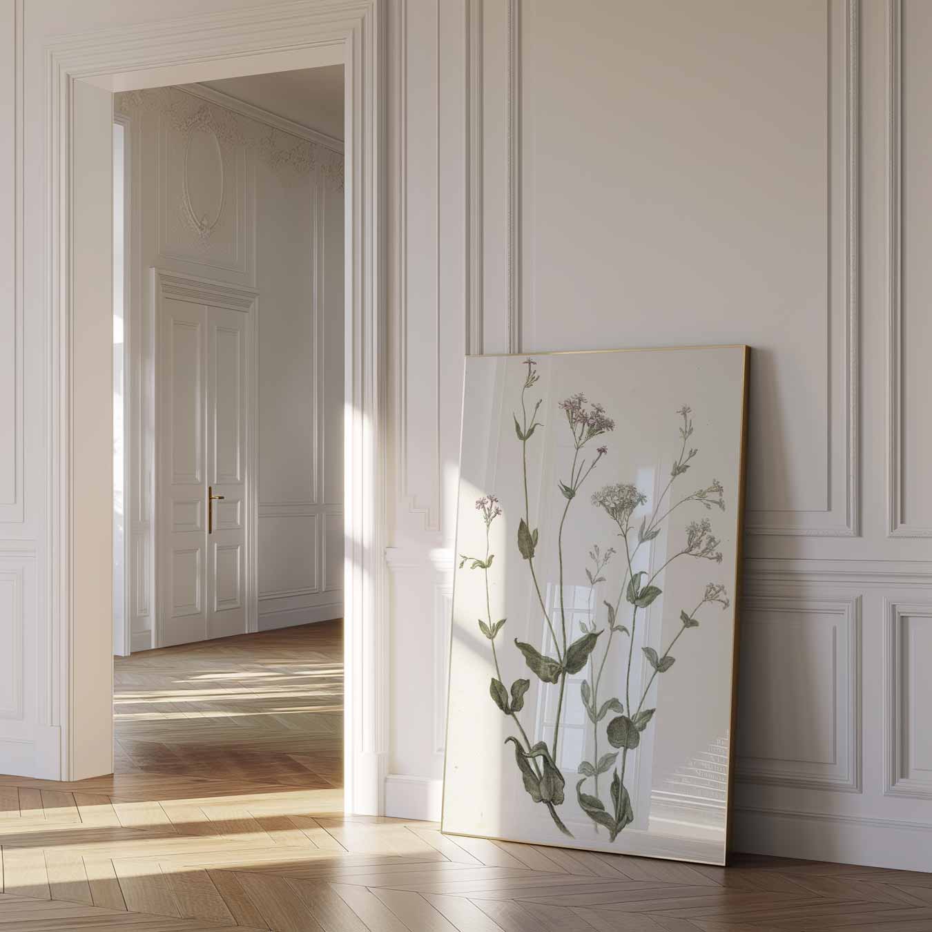 Botanische Bloemenposter-WallArtistic