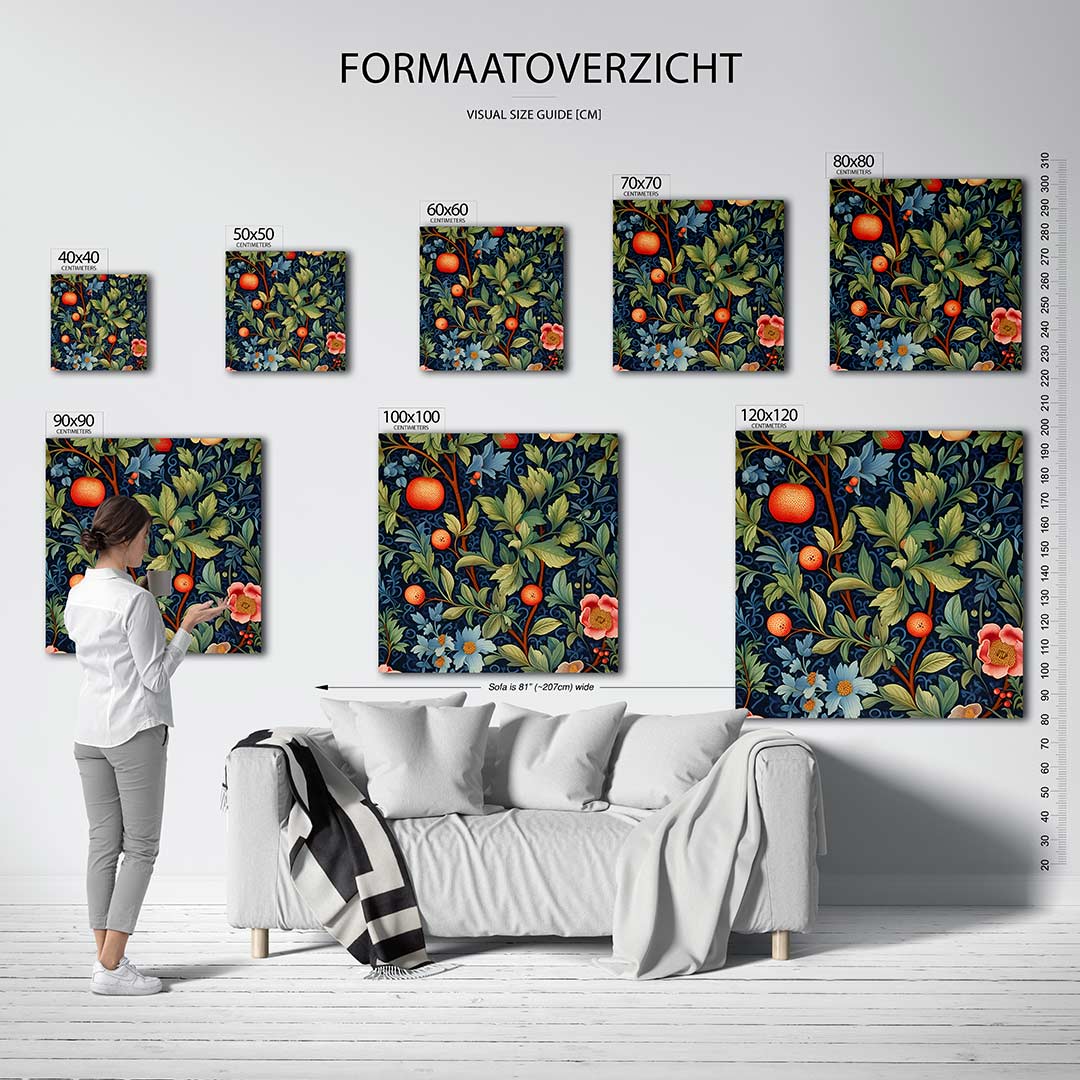Natuurlijke patronen Kunstwerk