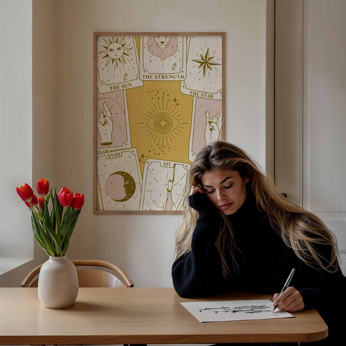 Tarot Kunstzinnige Poster-WallArtistic