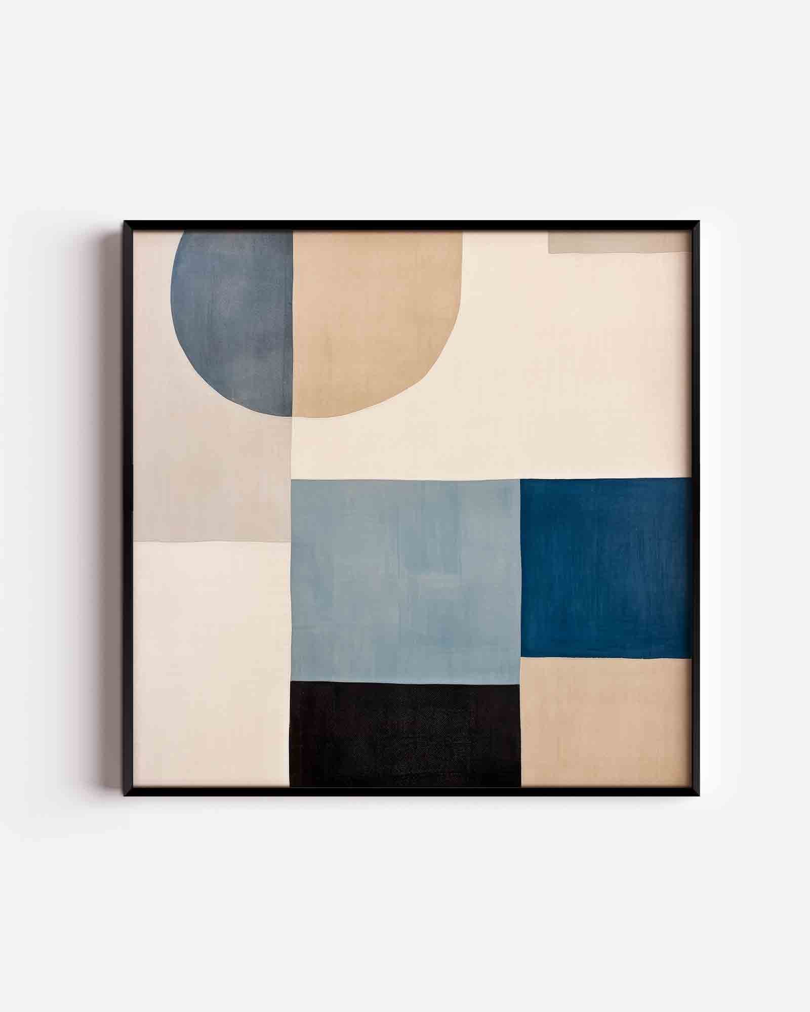 Abstracte vormen Poster