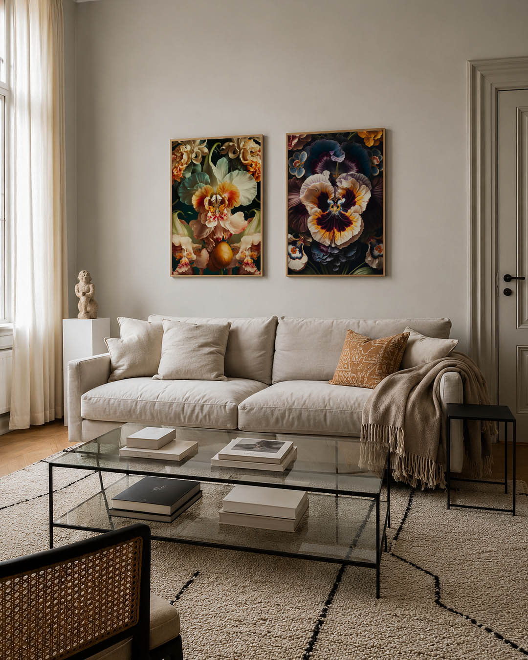 Bloemrijke fantasie Posterset
