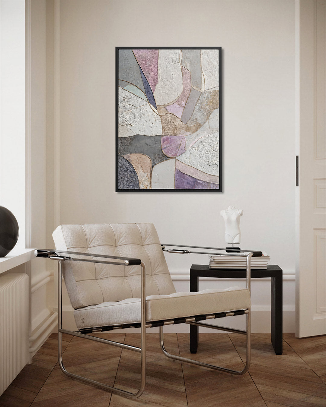 Organische vormen compositie Kunstwerk