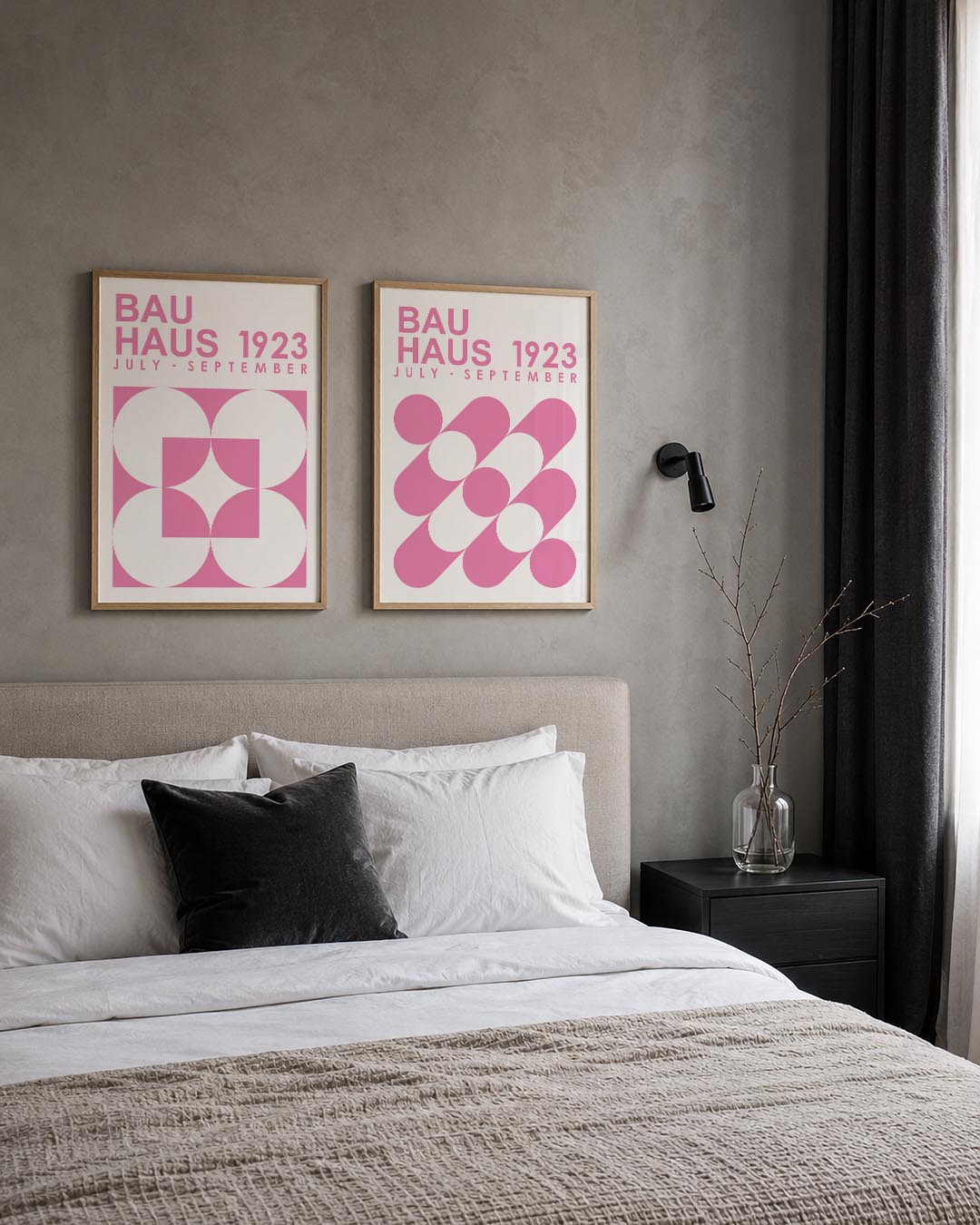 Cirkel en vierkant Posterset