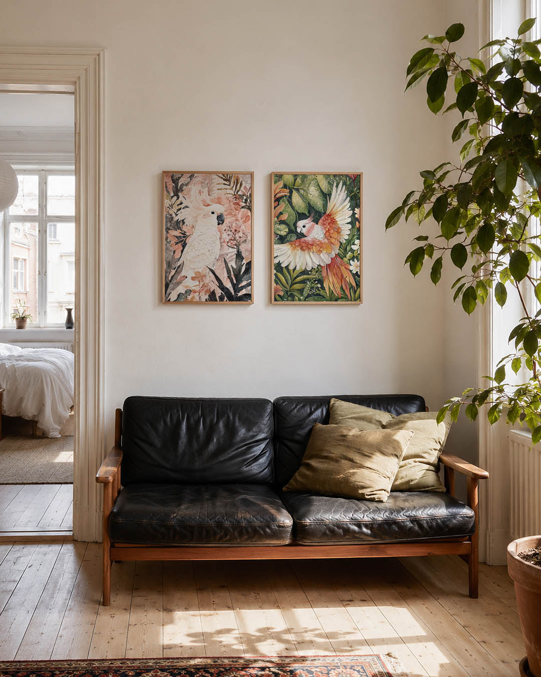 Vederlichte elegantie Posterset