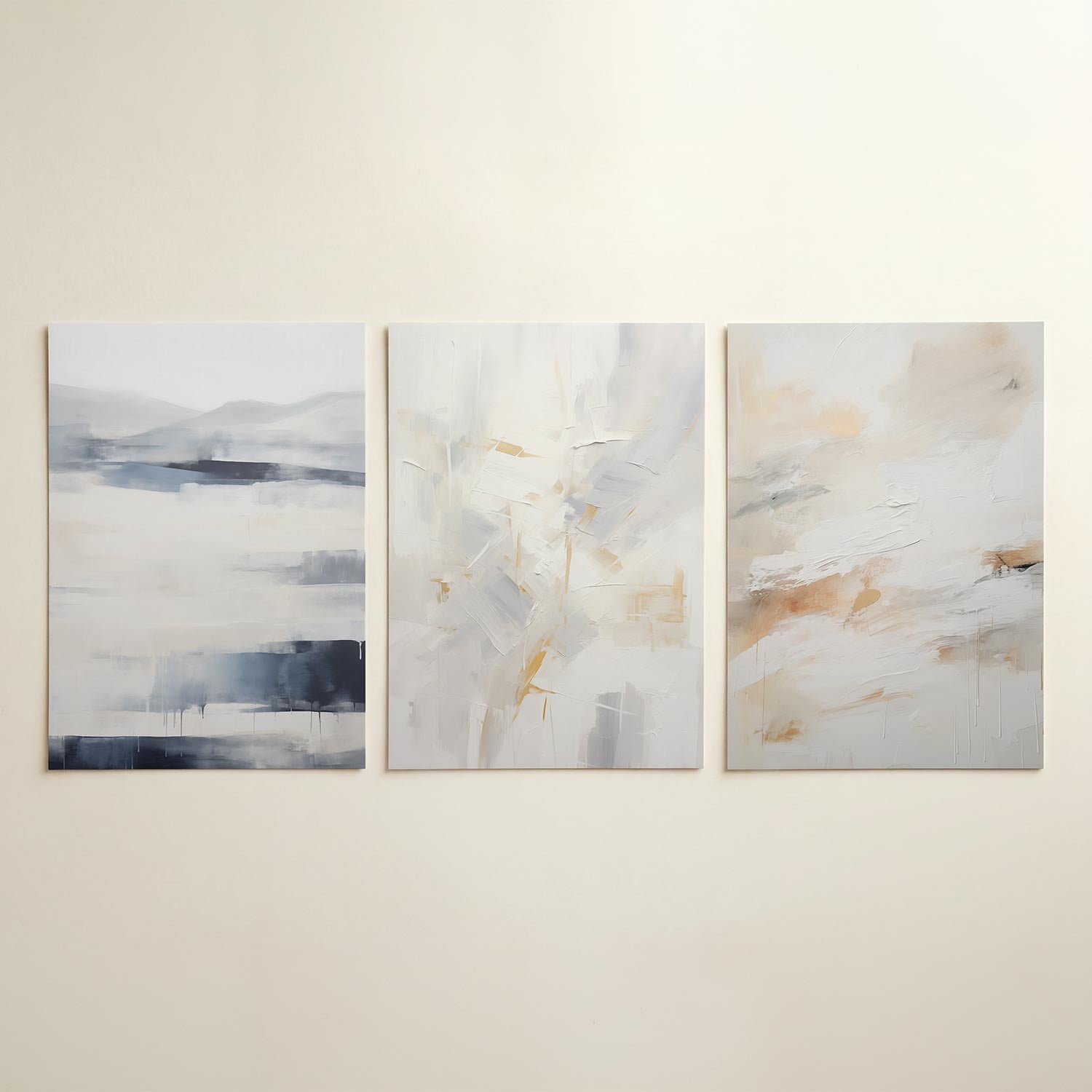Mistige lijnen Posterset
