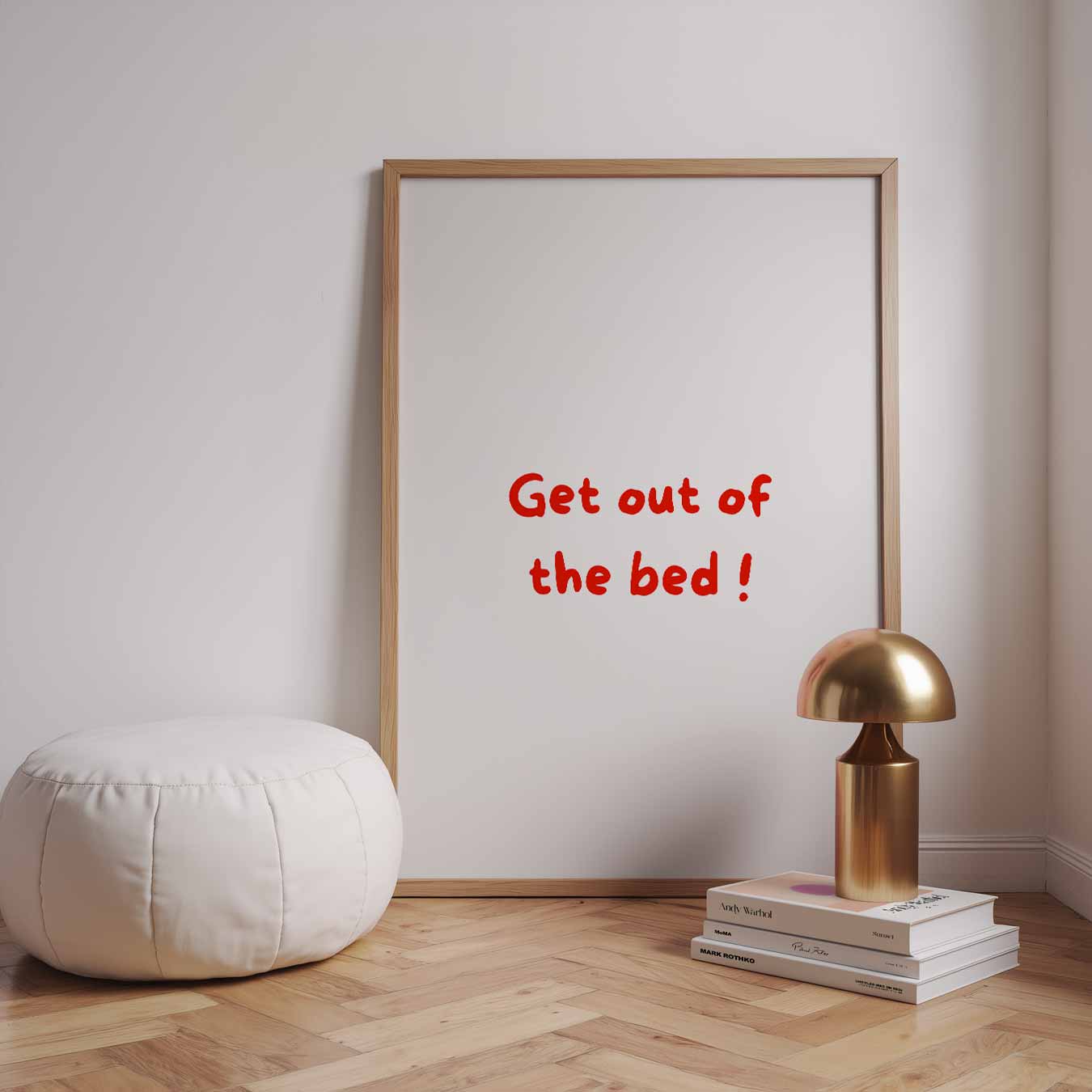 Motiverende Ochtendposter-WallArtistic