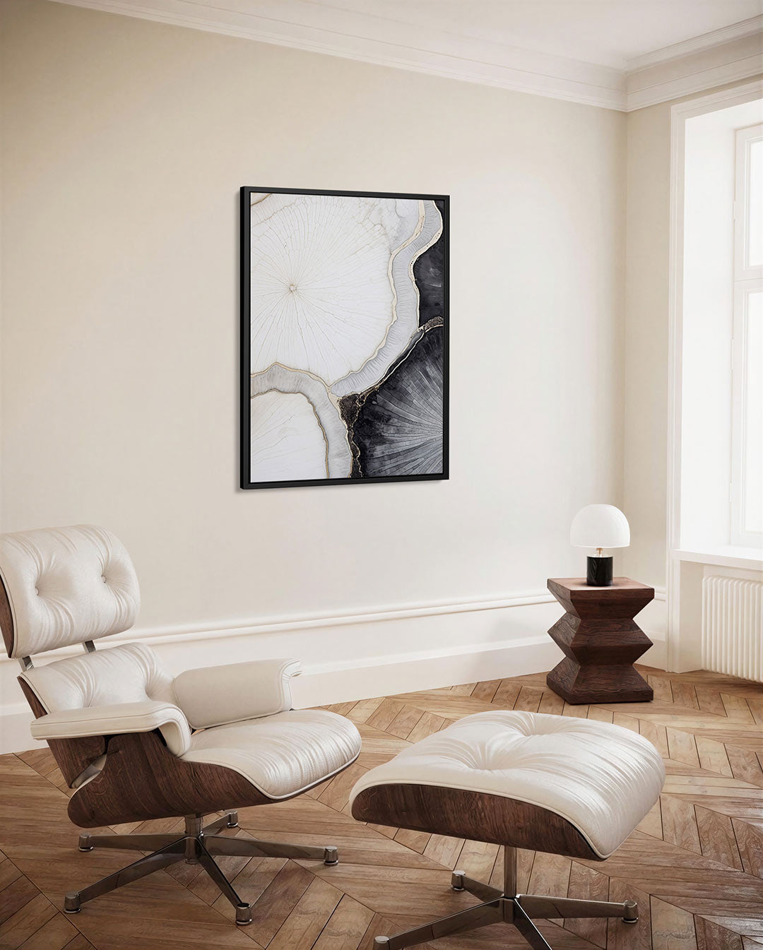 Organische lijnen Kunstwerk