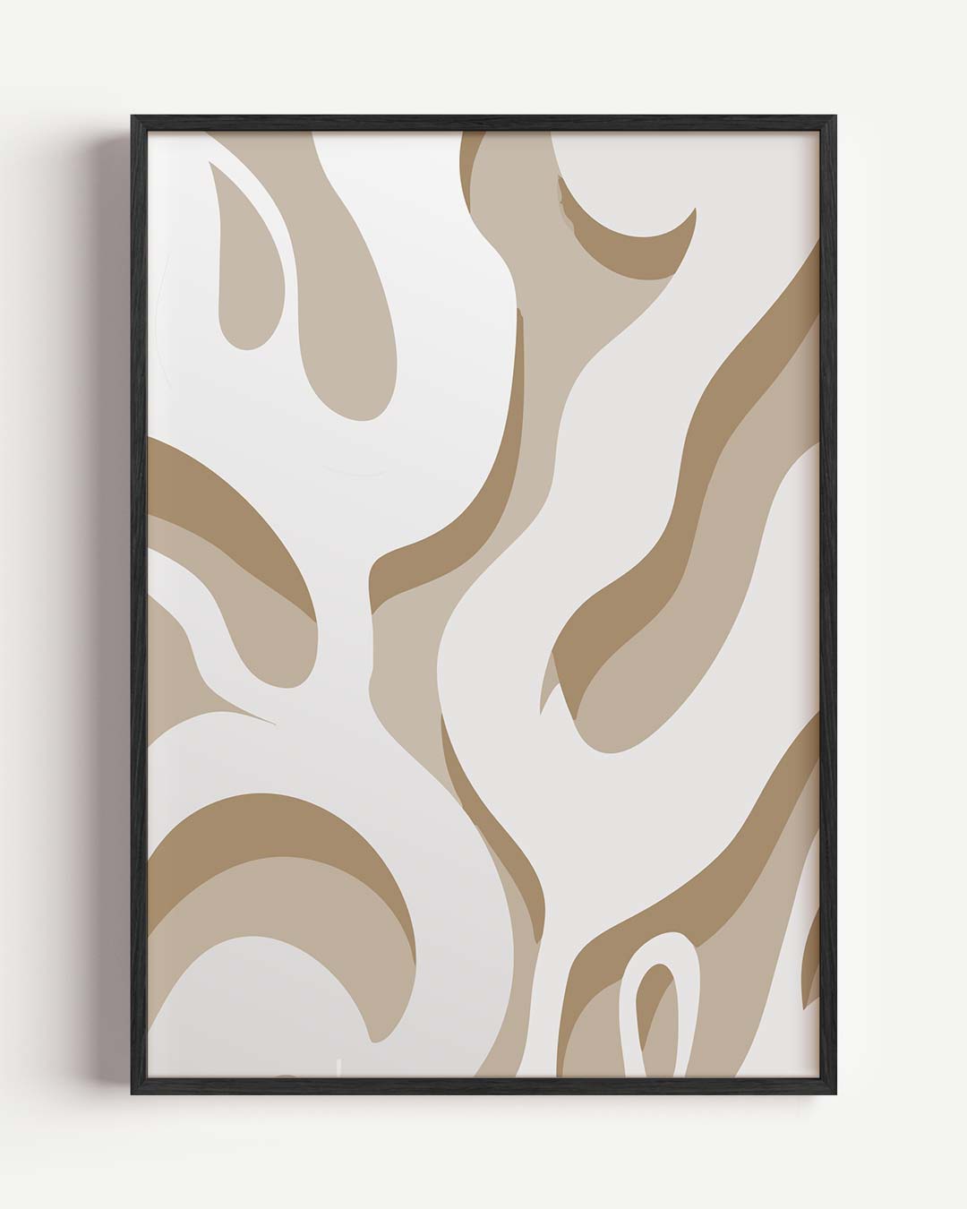 Moderne Kunstzinnige Golven Poster-WallArtistic