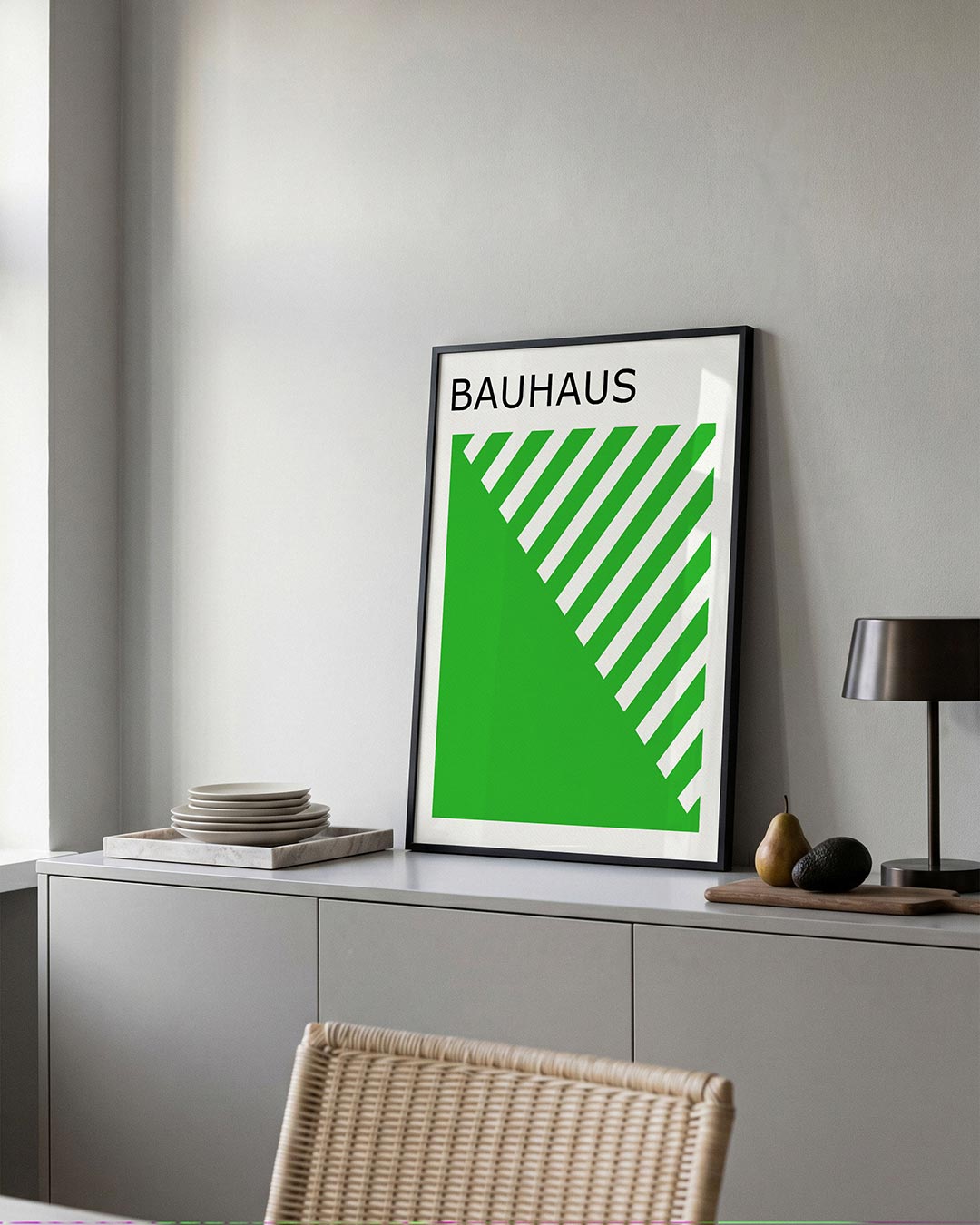 Diagonal lijnen Poster