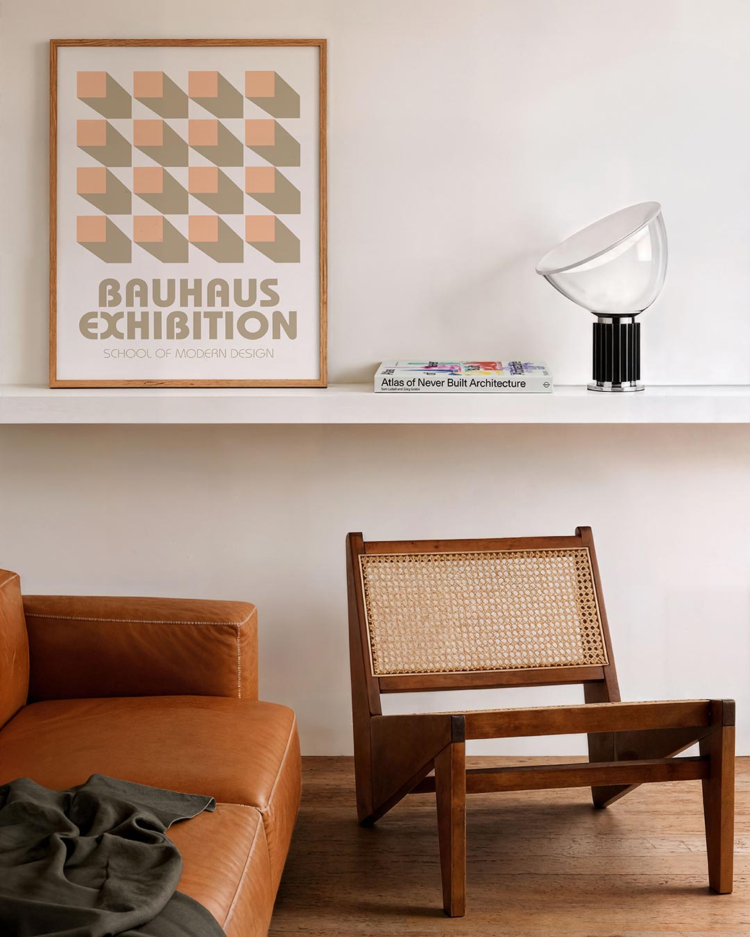 Vorm en schaduw Poster