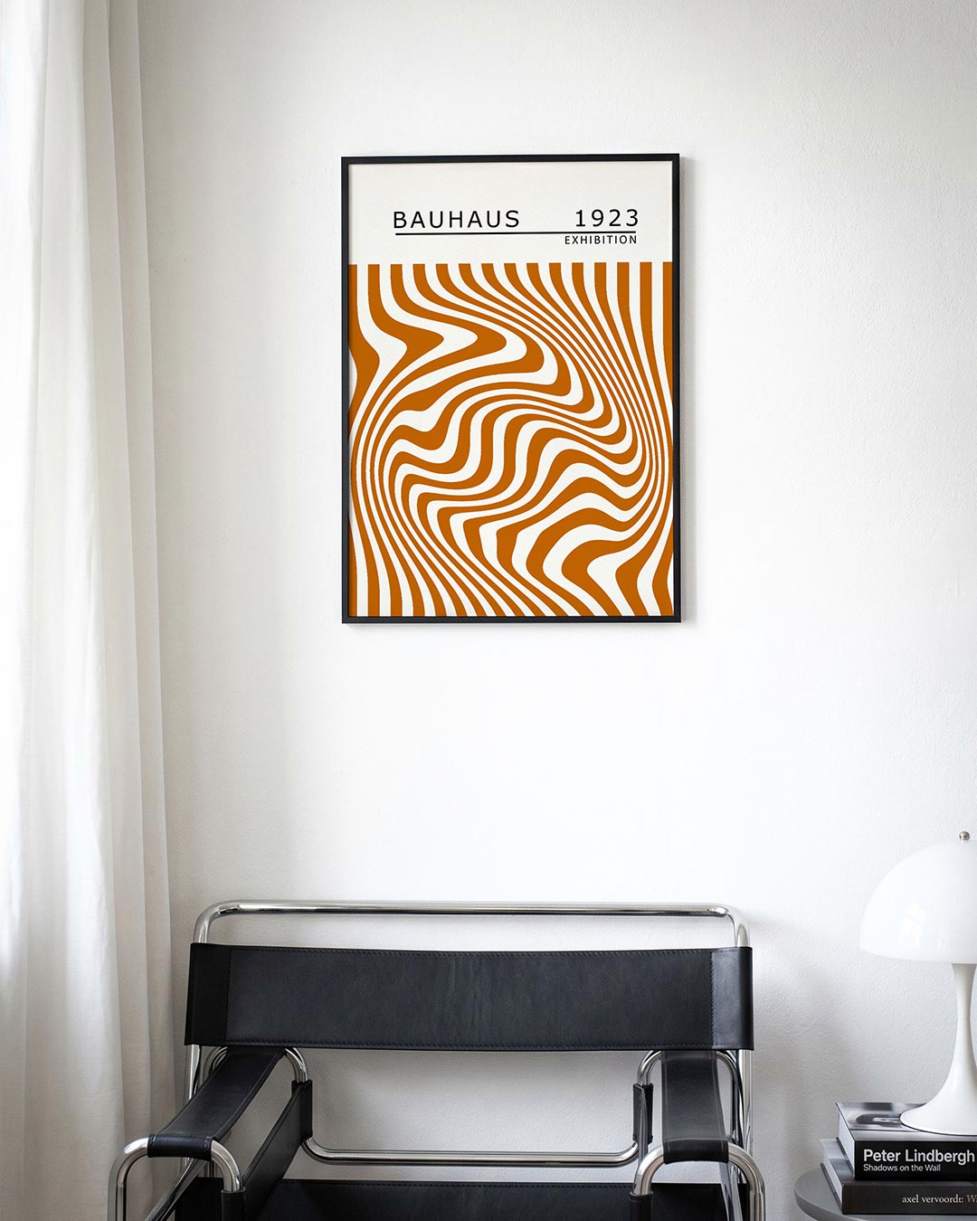 Golvend lijnenspel Poster