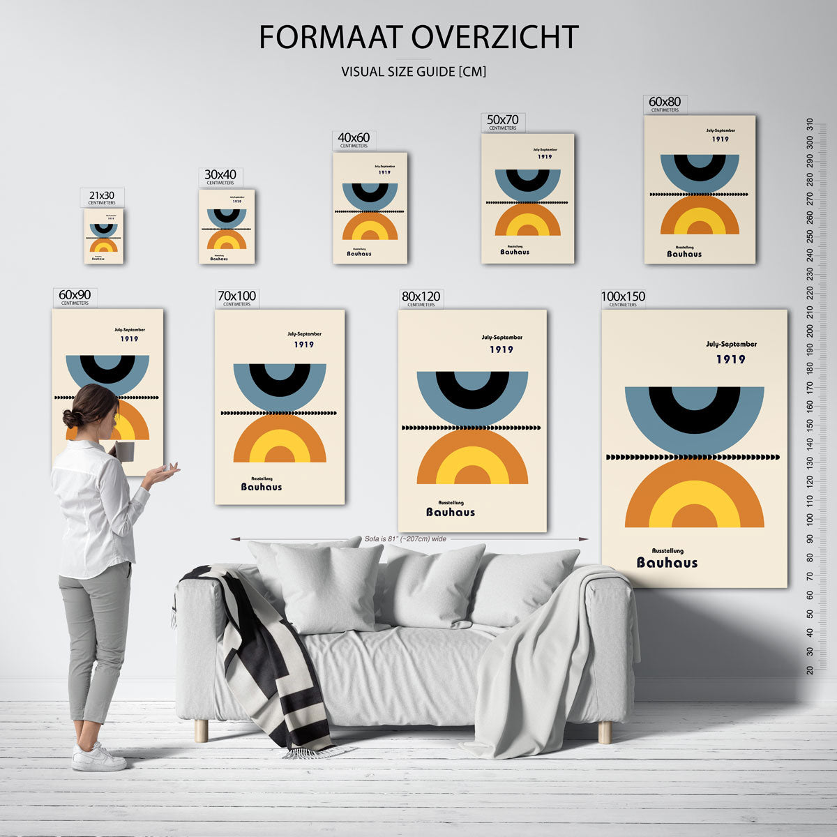 Vorm en balans Poster