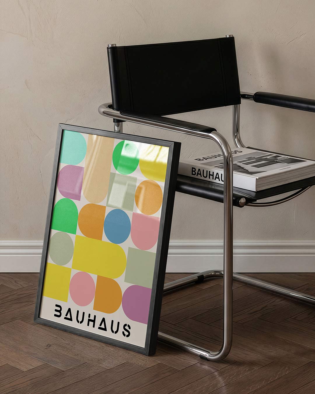 Vormen en vlakkenspel Poster