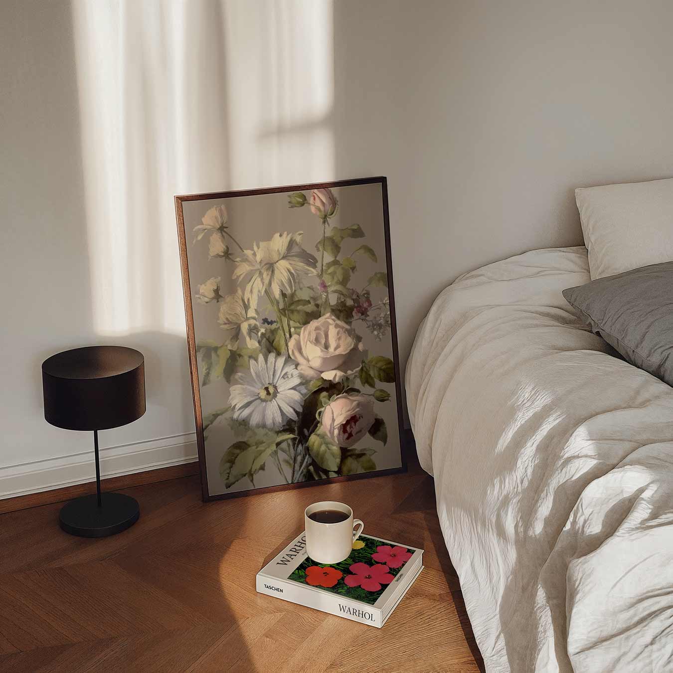 Romantische Bloemenpracht Poster-WallArtistic