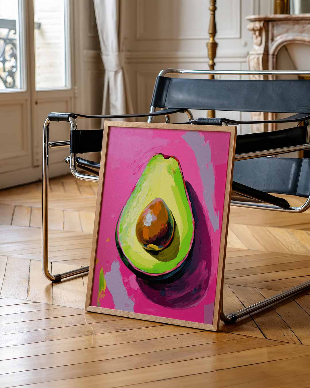 Avocado Pop Art Poster-WallArtistic