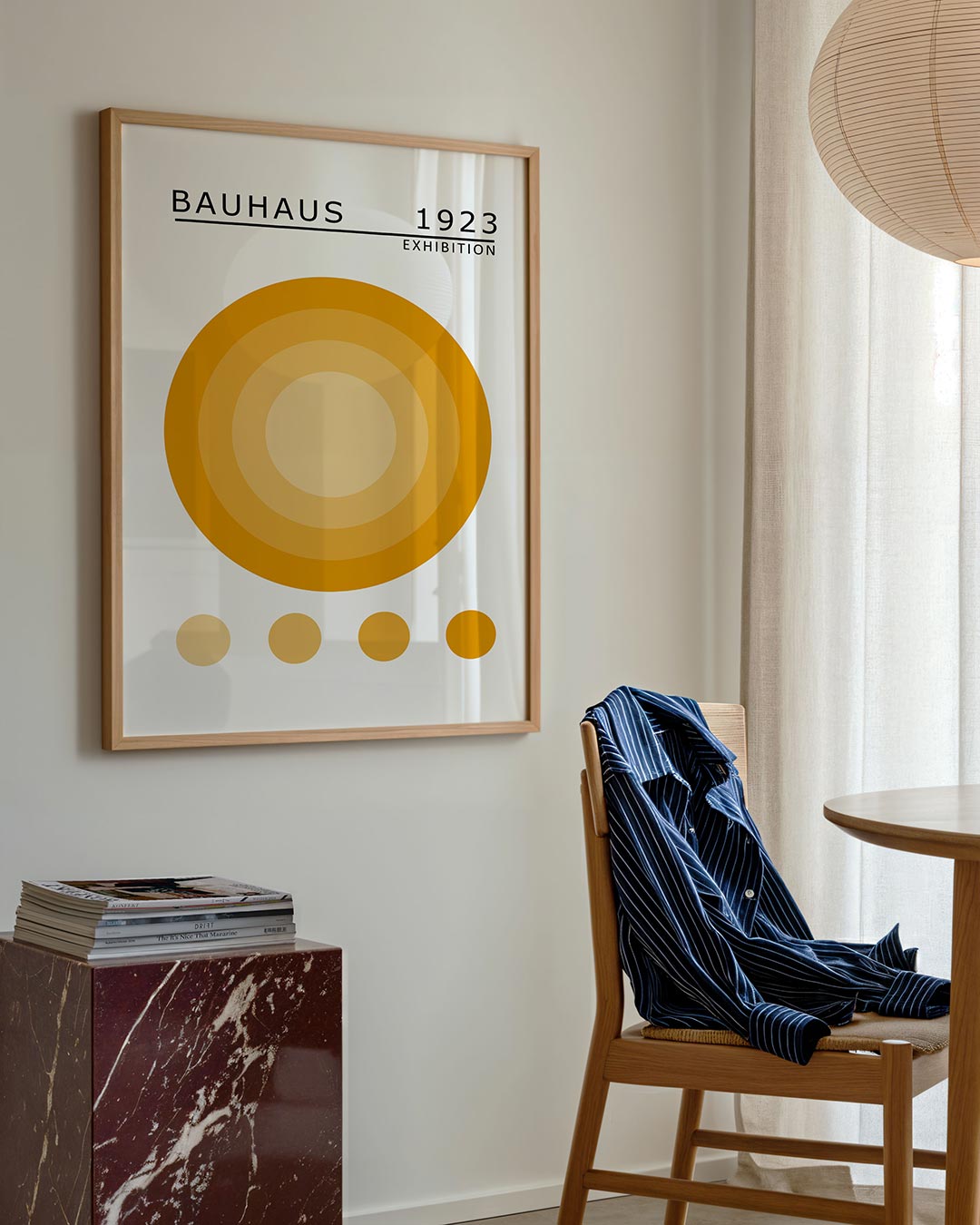 Cirkelvormen en kleur Poster