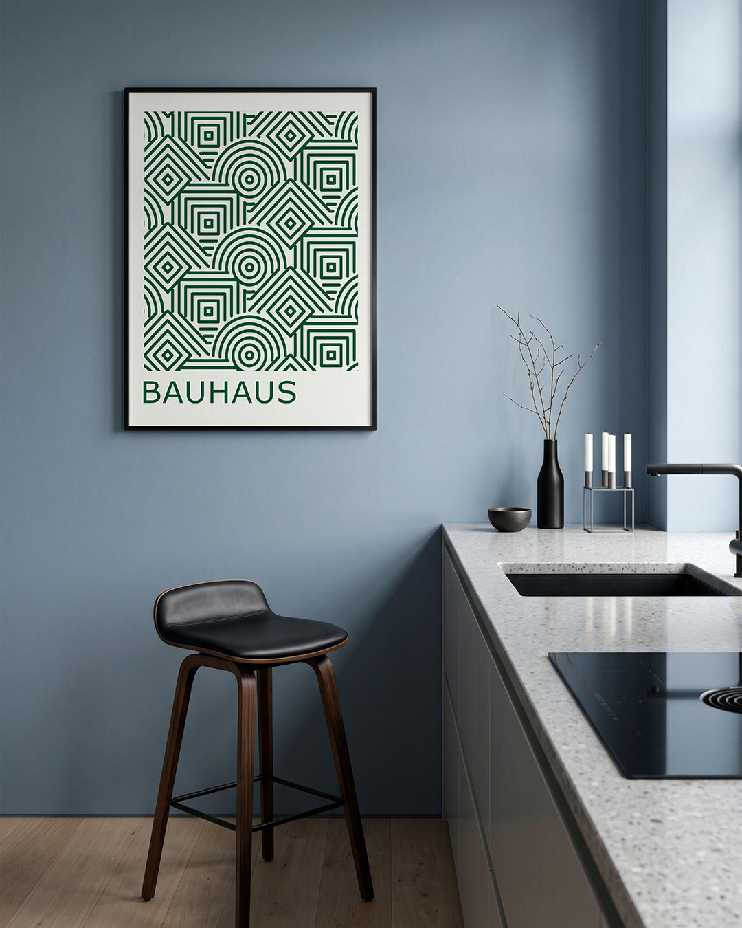 Lijnen en patronen Poster