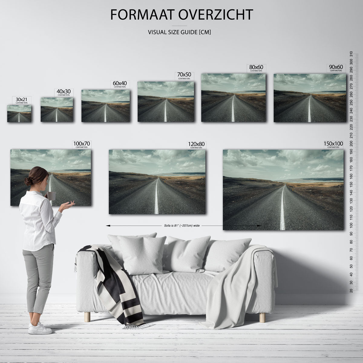 Eindeloze weg Poster
