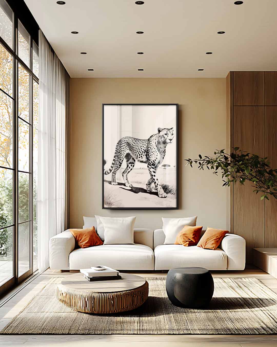 The Graceful Cheetah Artwork