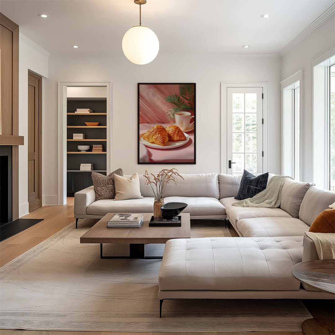 Ochtend Sereniteit Kunstwerk-canvas-dibond-plexiglas-wanddecoratie-WallArtistic