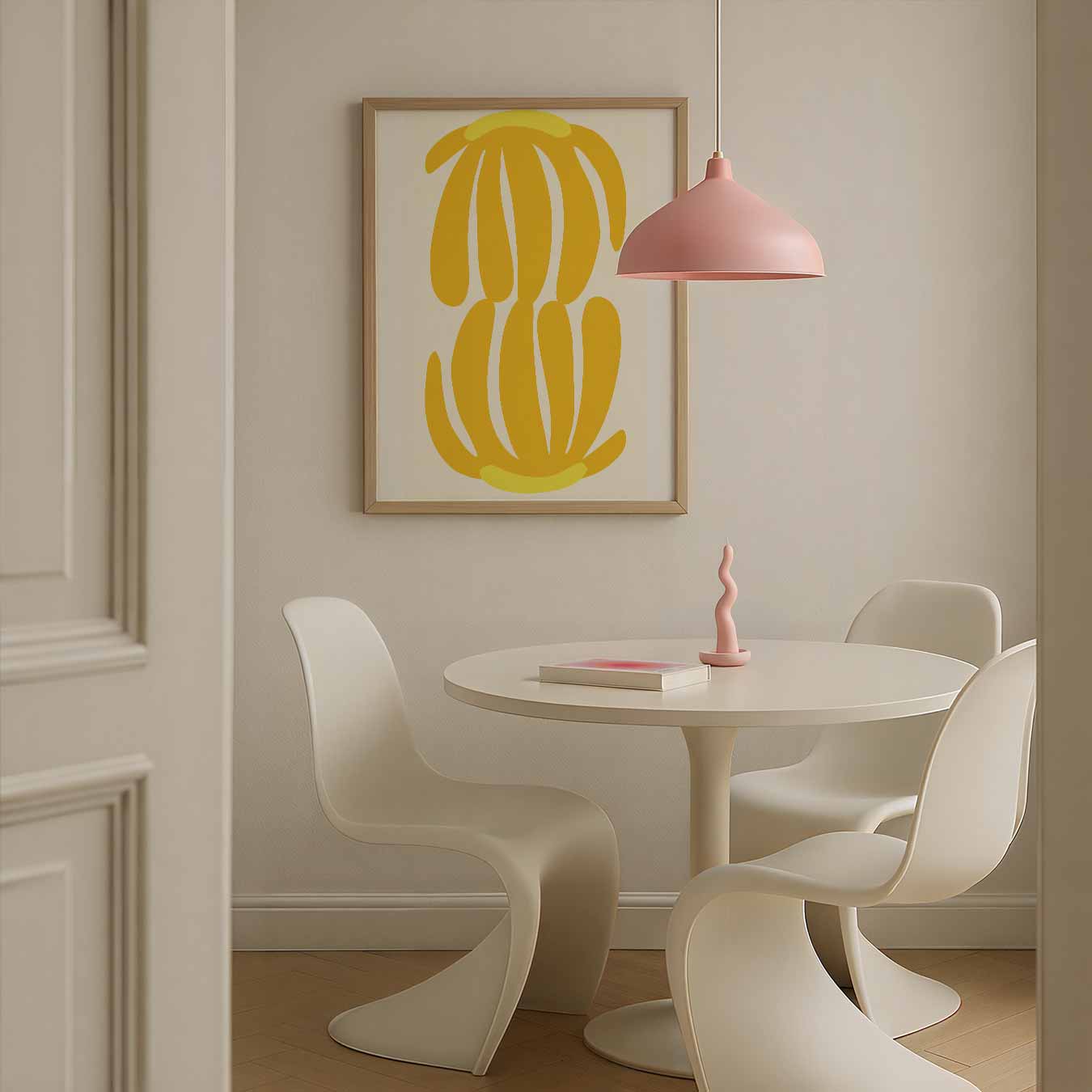 Gele Bloemenpracht Poster-WallArtistic
