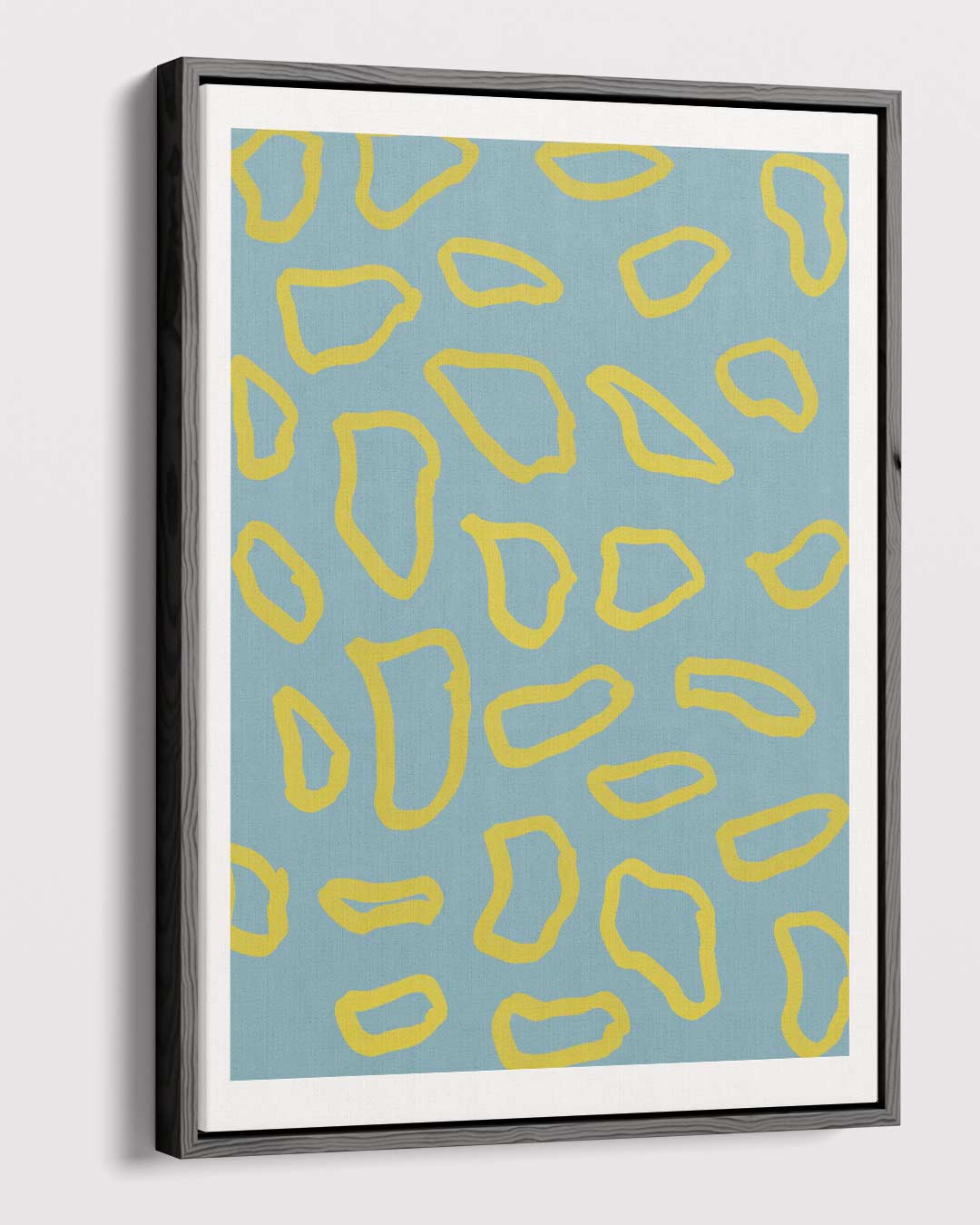 Speelse Geometrie Canvas Kunstwerk-canvas-dibond-plexiglas-wanddecoratie-WallArtistic