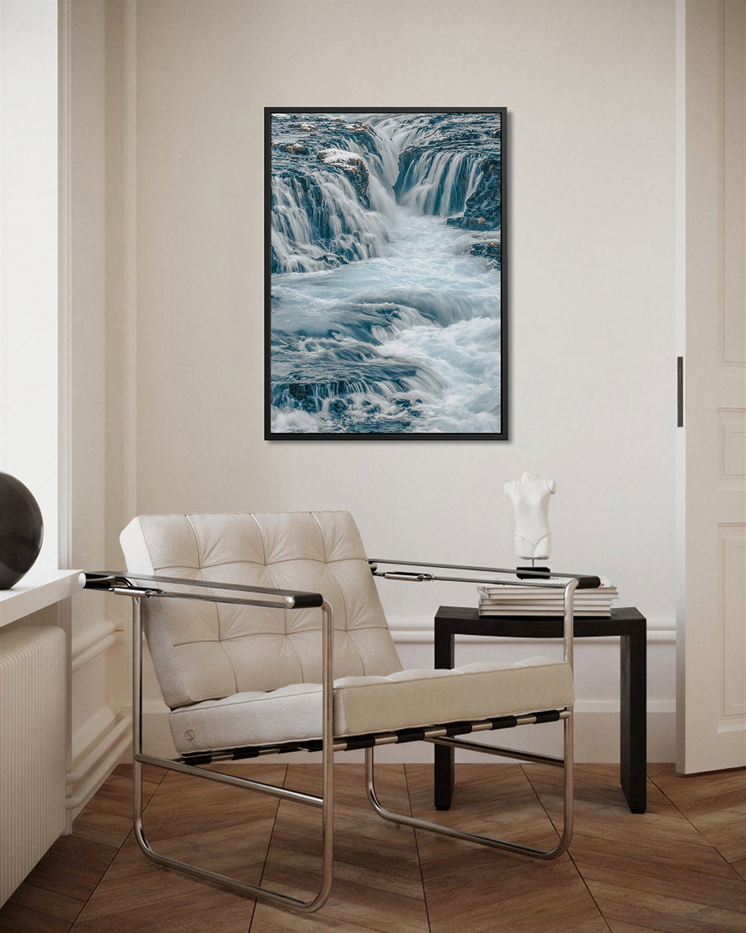 Dynamische waterval Kunstwerk
