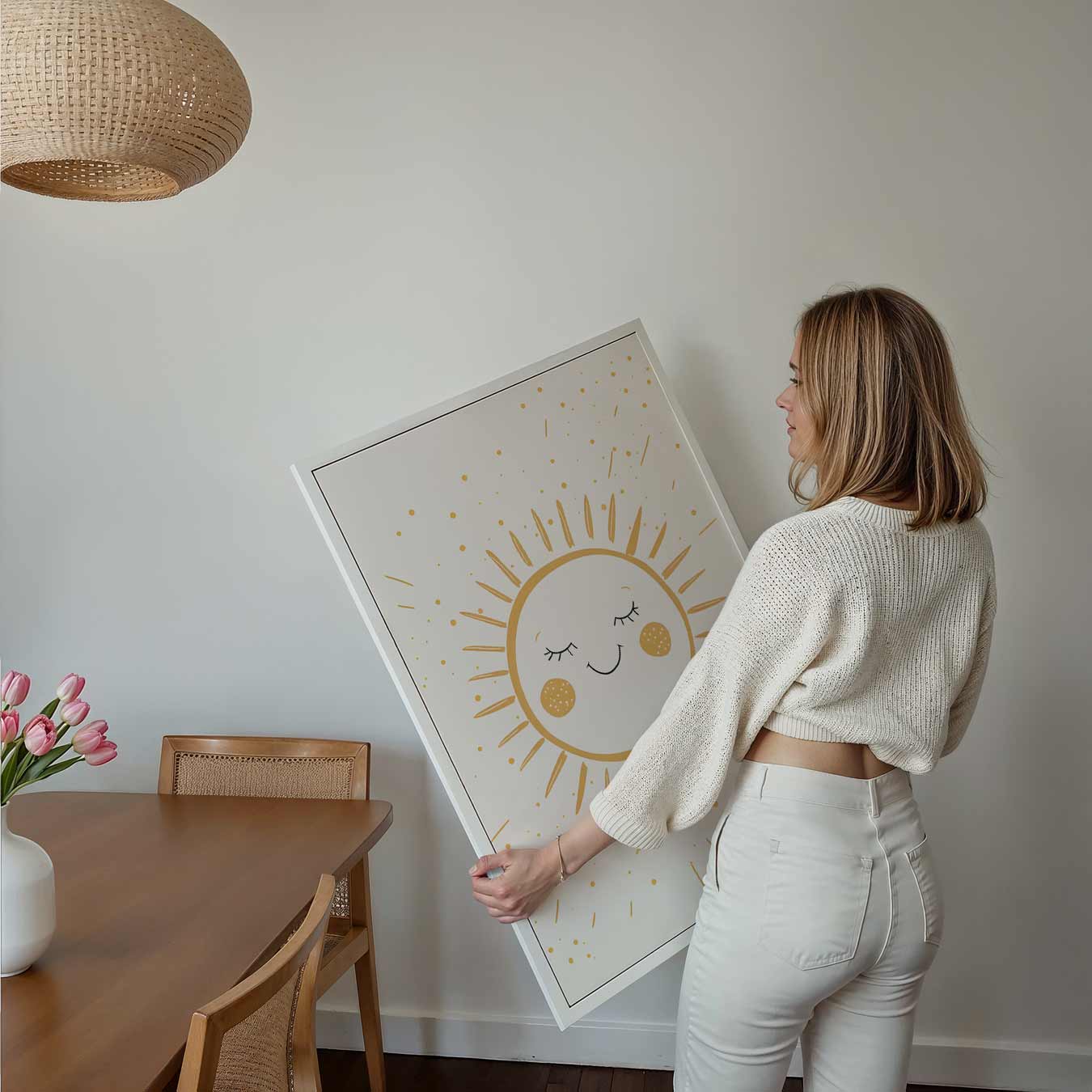 Stralende Zon Poster-WallArtistic